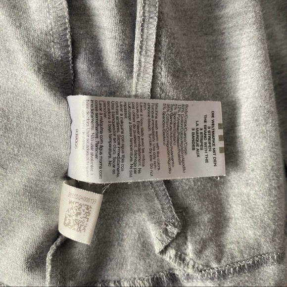 Adidas Gray Zip Up Sweatshirt - Picture 5 of 8